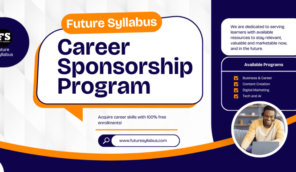 Future Syllabus Career Sponsorship Program