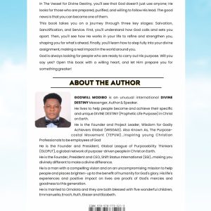The Vessel for Divine Destiny by Godwill Modibo