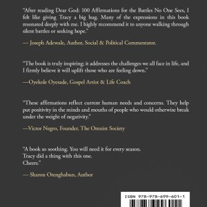 Dear God by Tracy Dominic